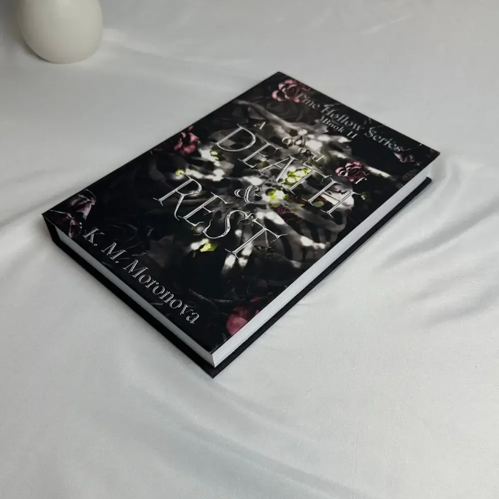 A God of Death & Rest K.M. Moronova OOP Hardcover Pine Hollow #2 Romantasy